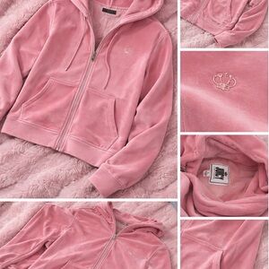 Juicy Couture Blush Velour Jacket